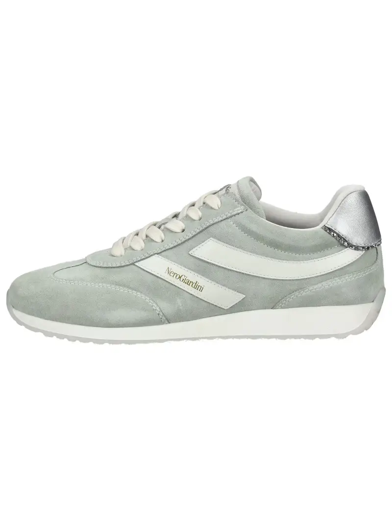 Sneaker bassa verde chiaro / argento miniatura 2