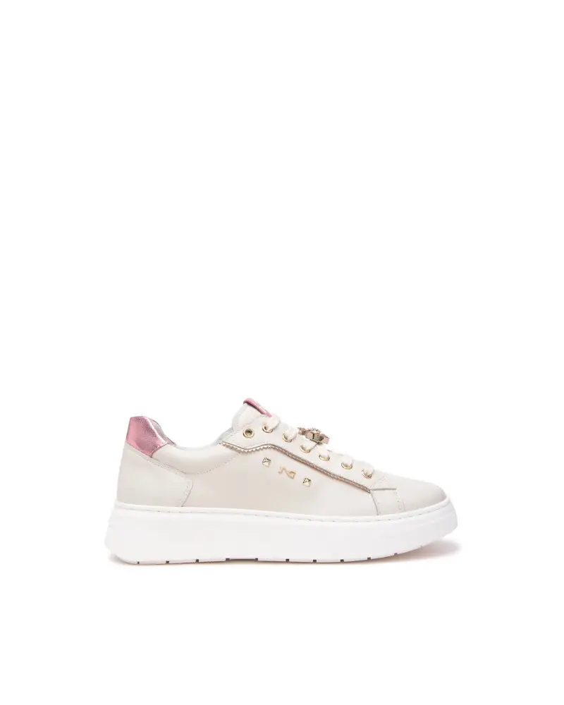 sneakers donna in pelle col. osso e513060d713 BEIGE