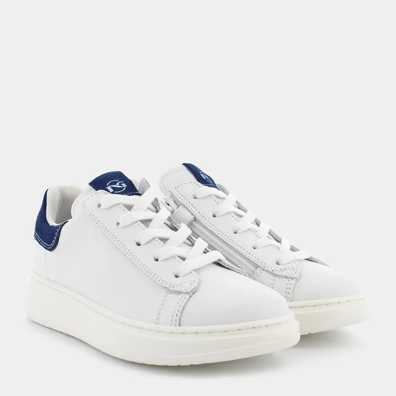 Sneakers Nero Giardini da Bambino, bianco miniatura 2