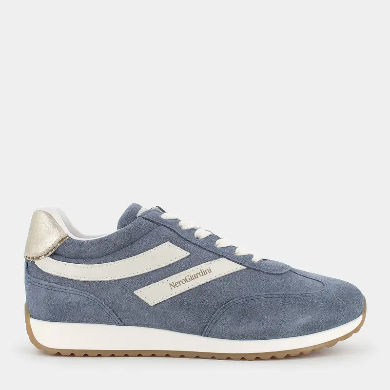 Sneakers Nero Giardini da Donna, azzurro