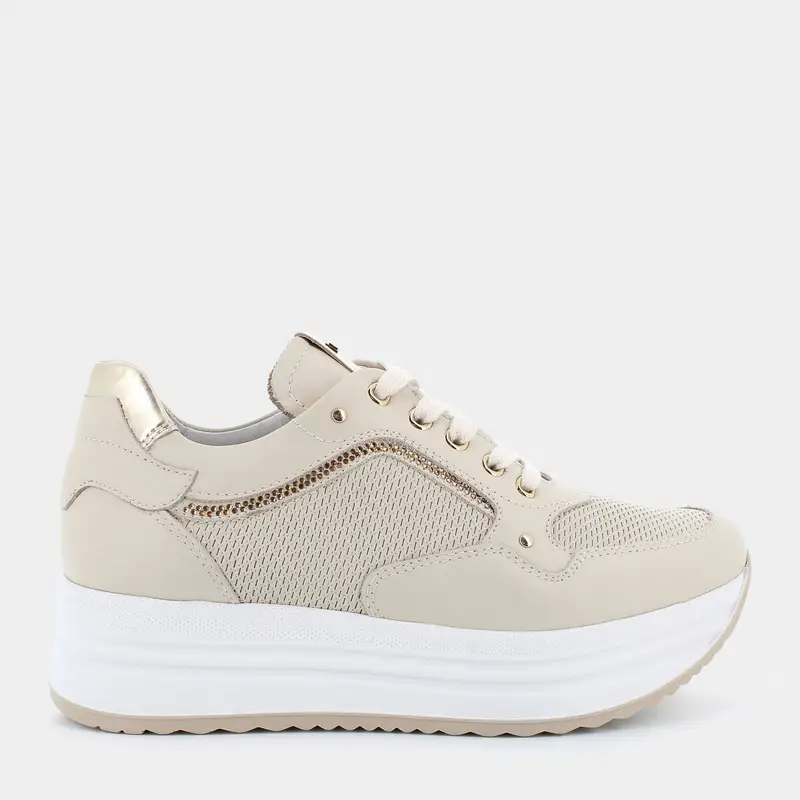 Sneakers Nero Giardini da Donna, beige