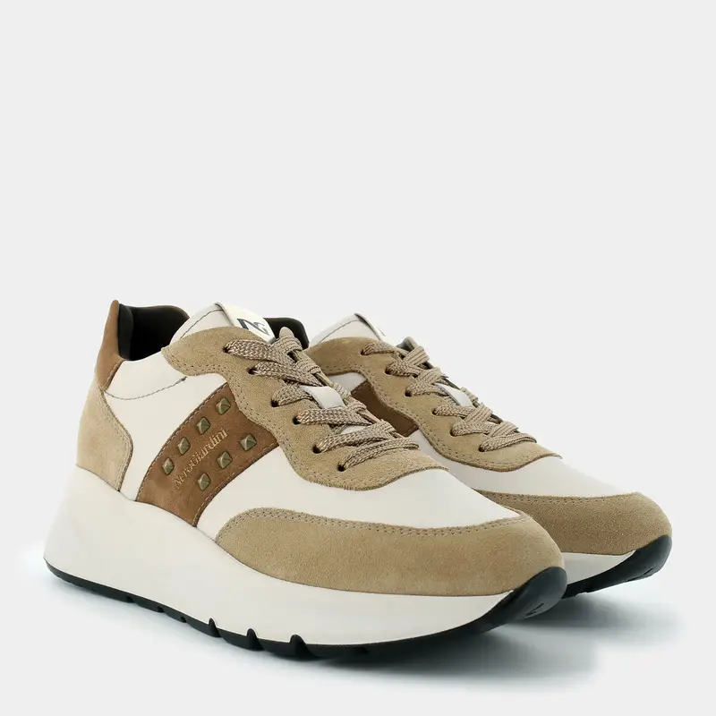 Sneakers Nero Giardini da Donna, beige miniatura 2