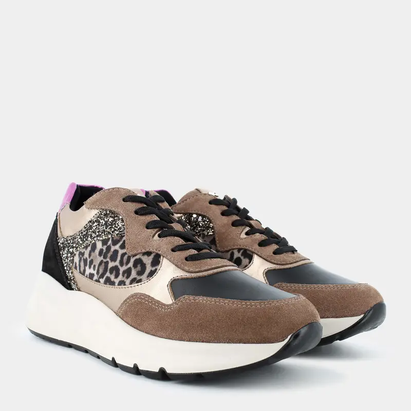Sneakers Nero Giardini da Donna, beige miniatura 2