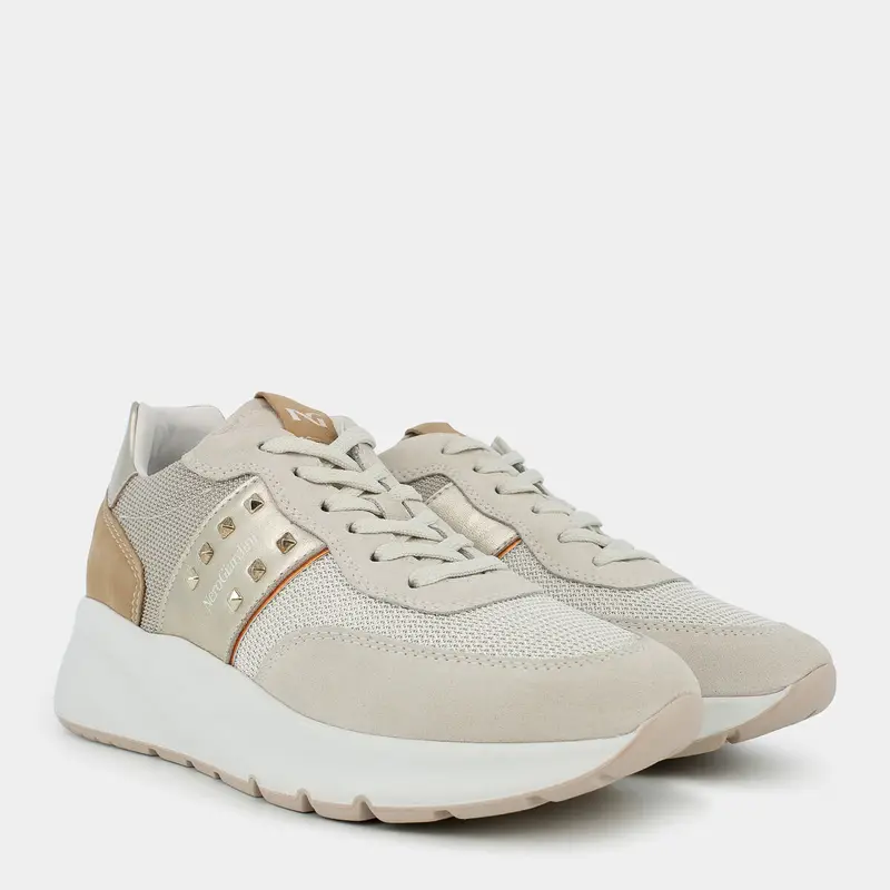 Sneakers Nero Giardini da Donna, beige miniatura 2