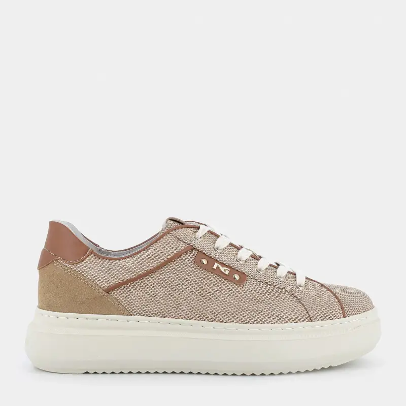 Sneakers Nero Giardini da Donna, beige