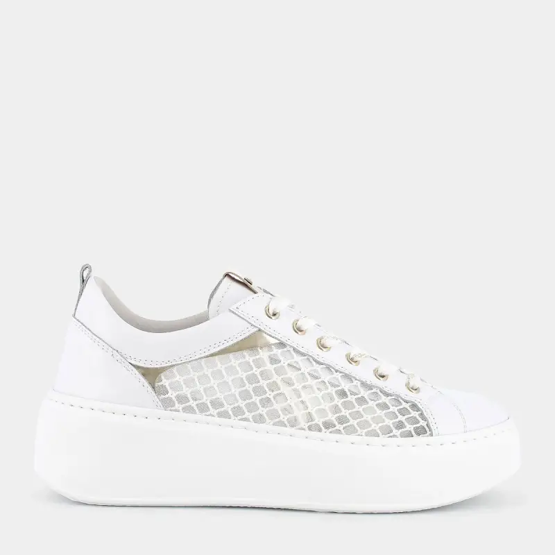 Sneakers Nero Giardini da Donna, bianco