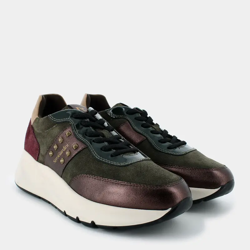 Sneakers Nero Giardini da Donna, marrone miniatura 2