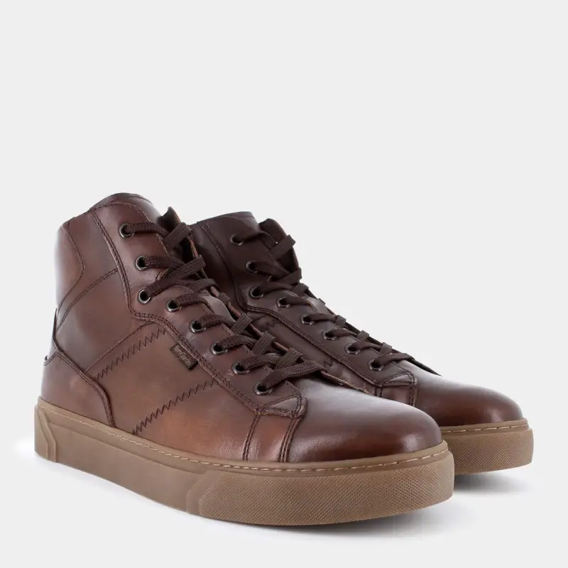 Sneakers Nero Giardini da Uomo, beige miniatura 2