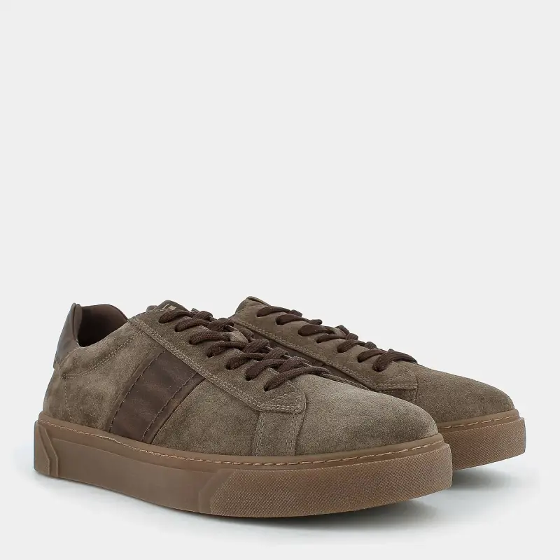 Sneakers Nero Giardini da Uomo, beige miniatura 2