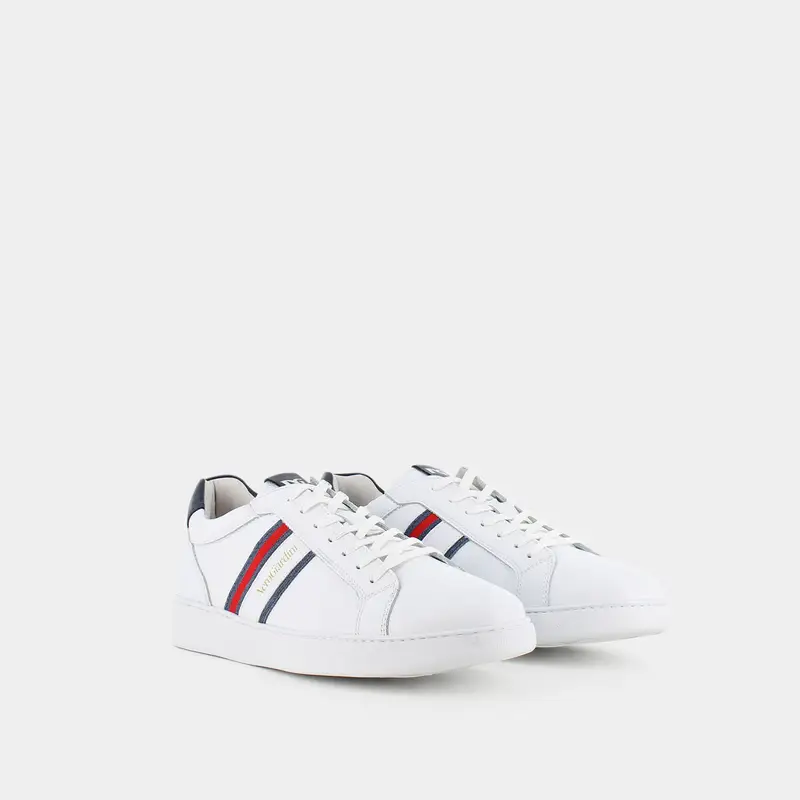 Sneakers Nero Giardini da Uomo, bianco miniatura 2