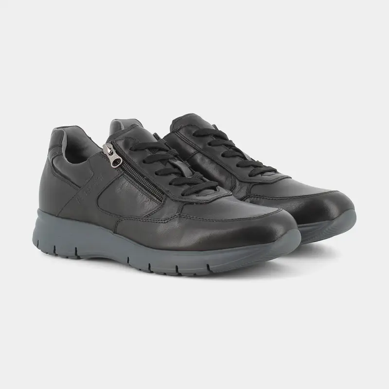 Sneakers Nero Giardini da Uomo, nero miniatura 2