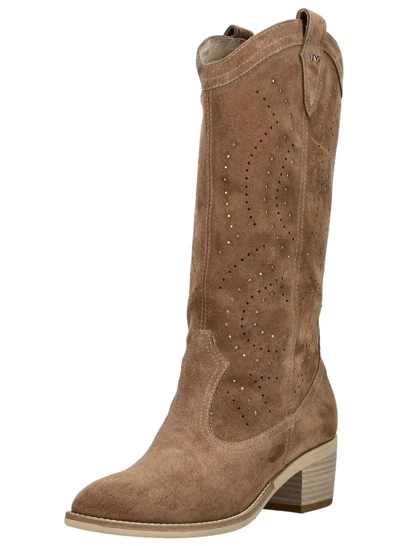 Stivale da cowboy marrone