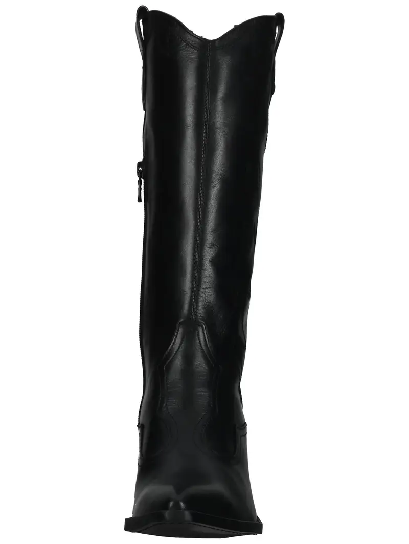 Stivale da cowboy nero miniatura 3