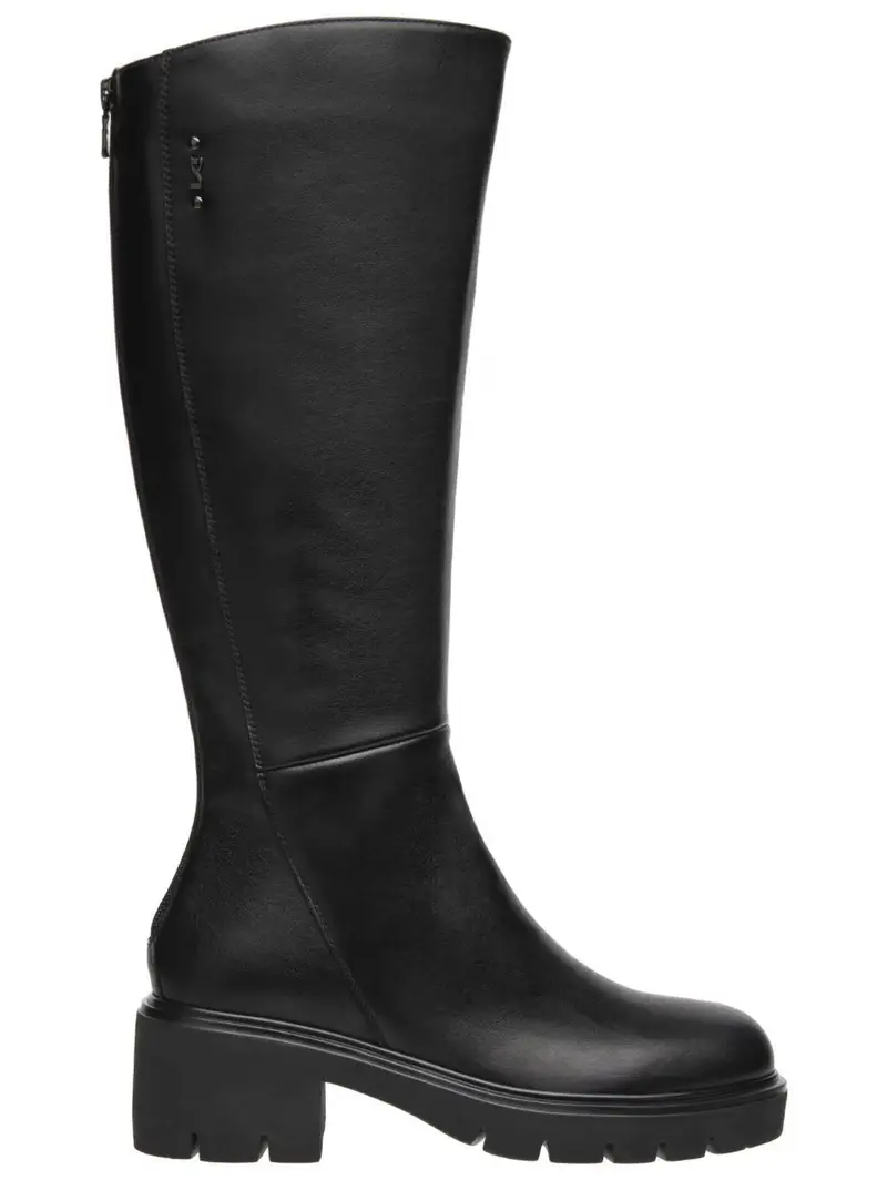 Stivale nero miniatura 3