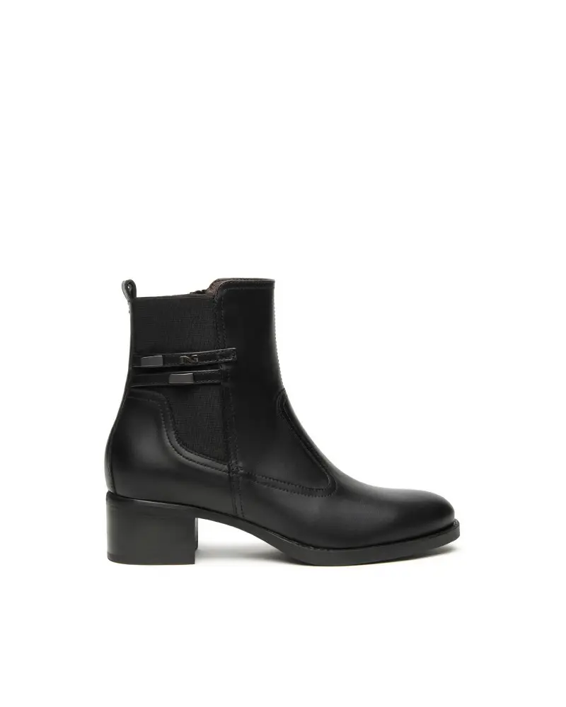 stivaletti donna in pelle nero i513840d100