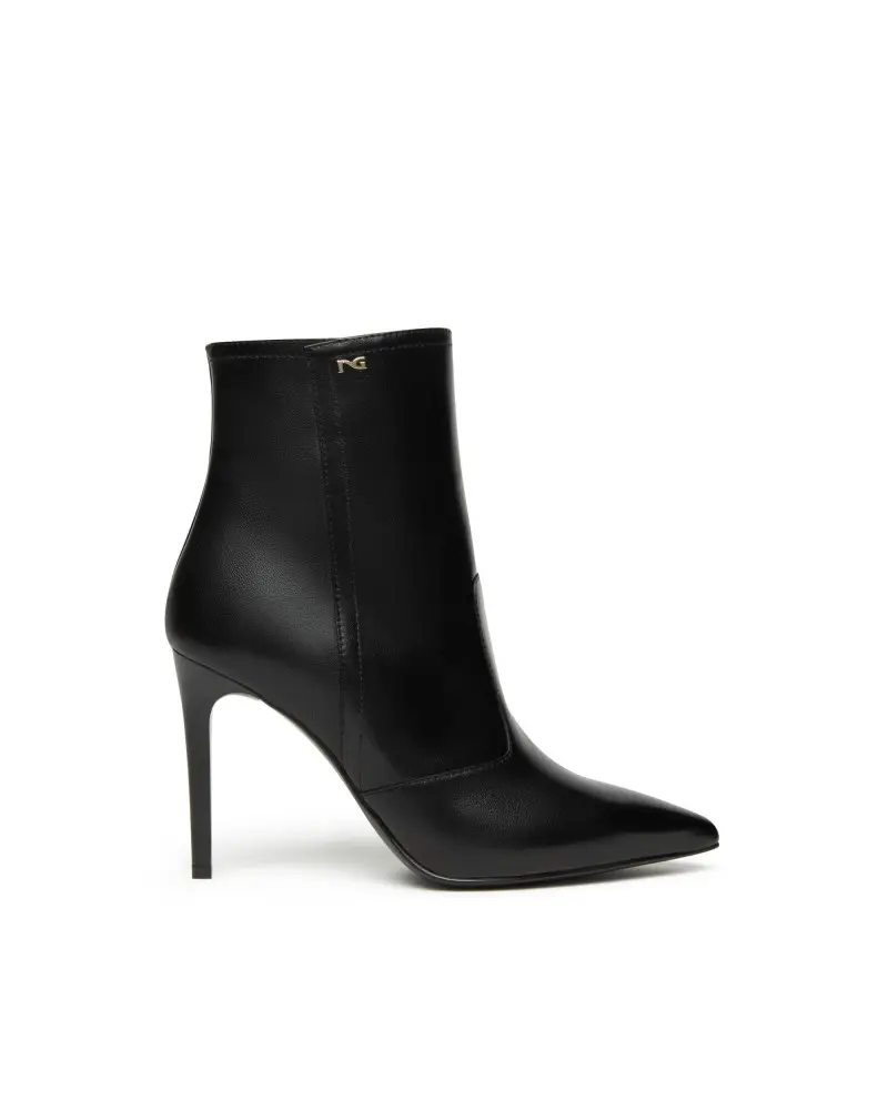stivaletti donna in pelle nero i514423de100