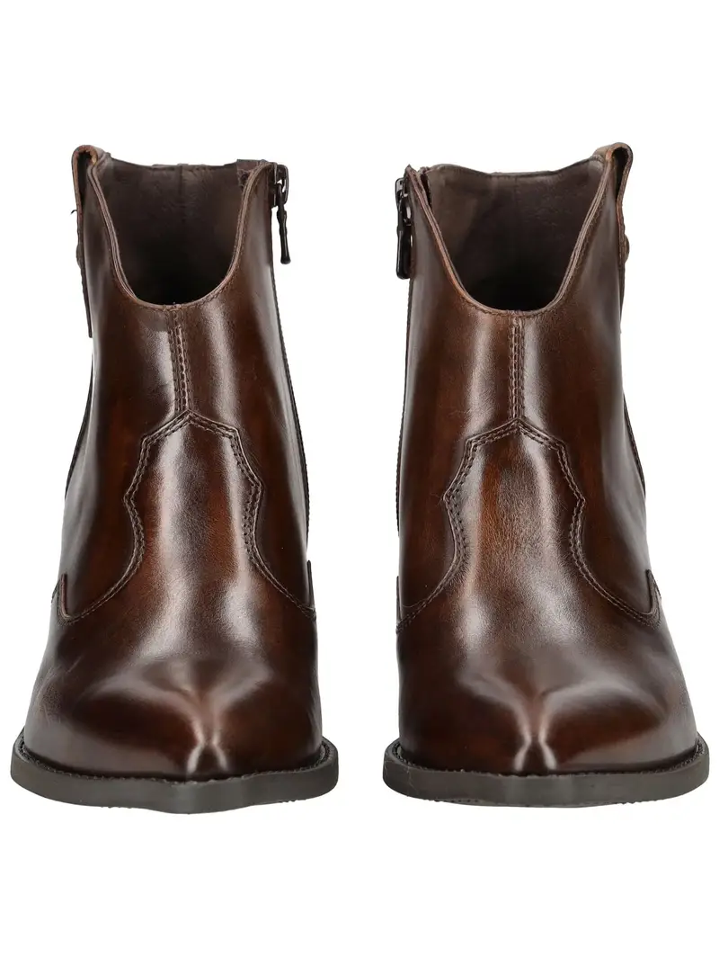 Stivaletto ruggine / marrone scuro miniatura 3