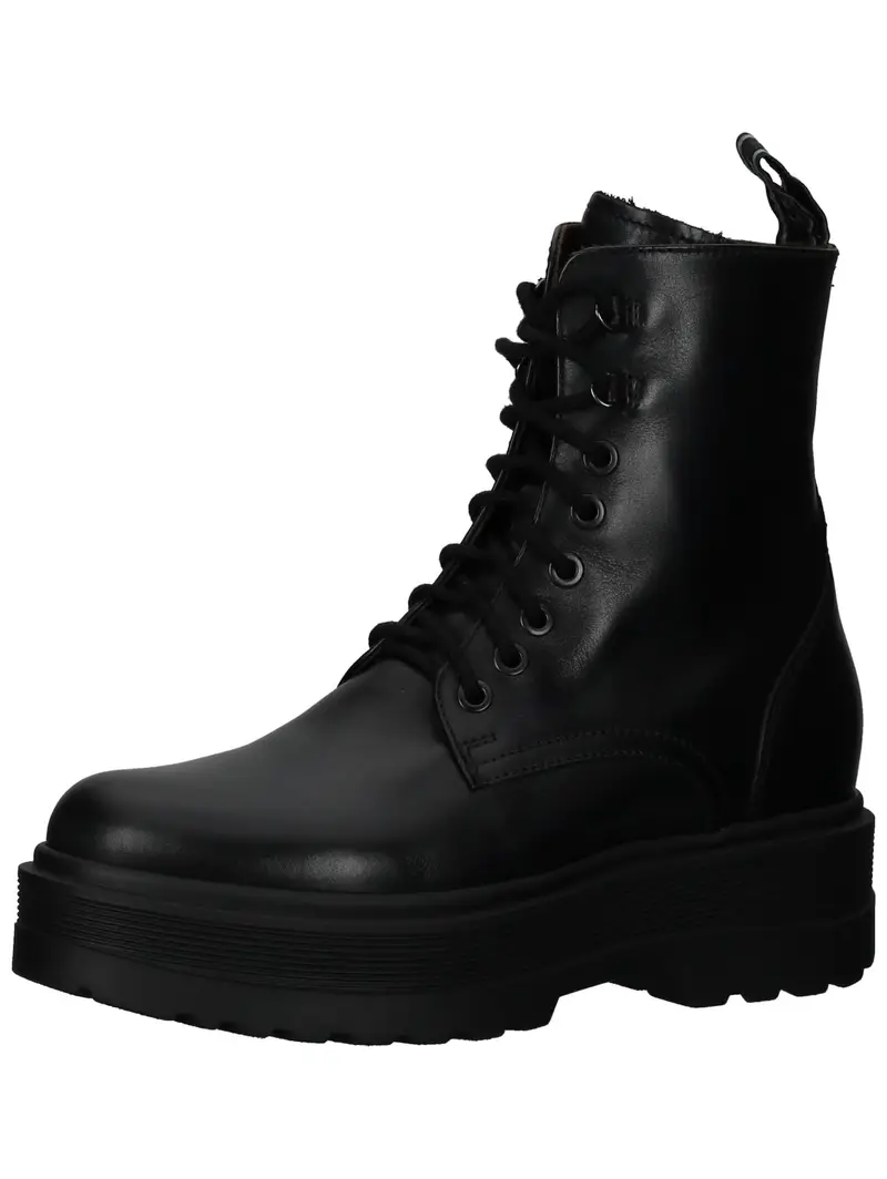 Stivaletto stringato nero