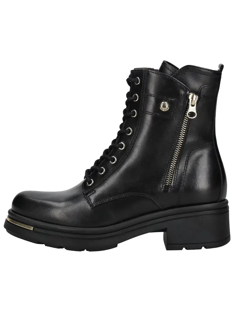 Stivaletto stringato nero miniatura 2