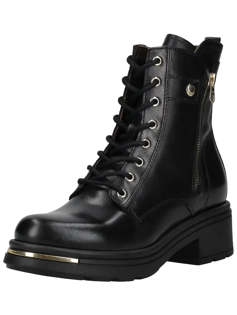 Stivaletto stringato nero