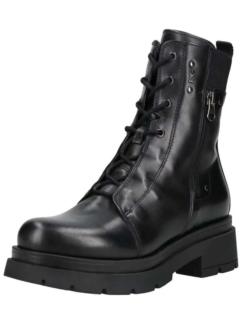 Stivaletto stringato nero