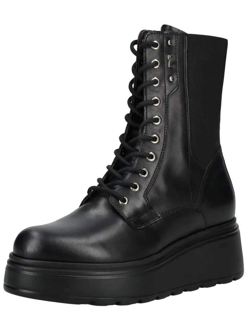 Stivaletto stringato nero