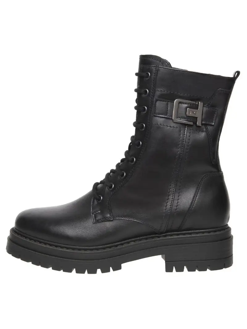 Stivaletto stringato nero miniatura 2