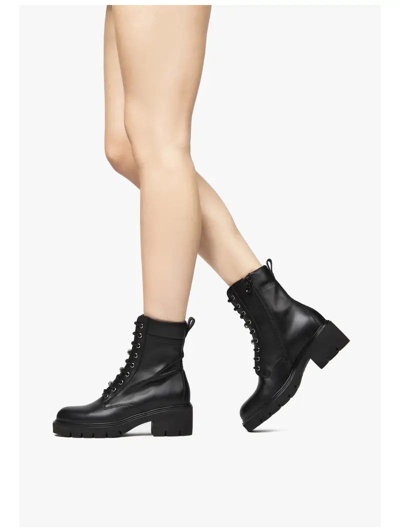 Nero Giardini Stivaletto stringato  nero miniatura 3