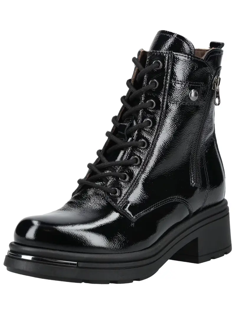 Stivaletto stringato nero