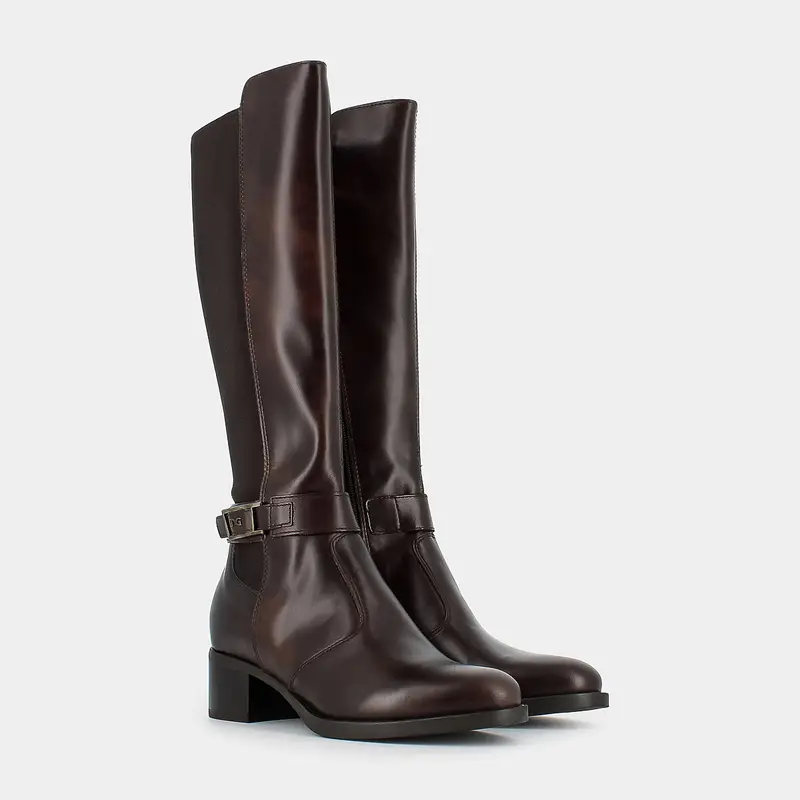 Stivali Nero Giardini da Donna, beige miniatura 2