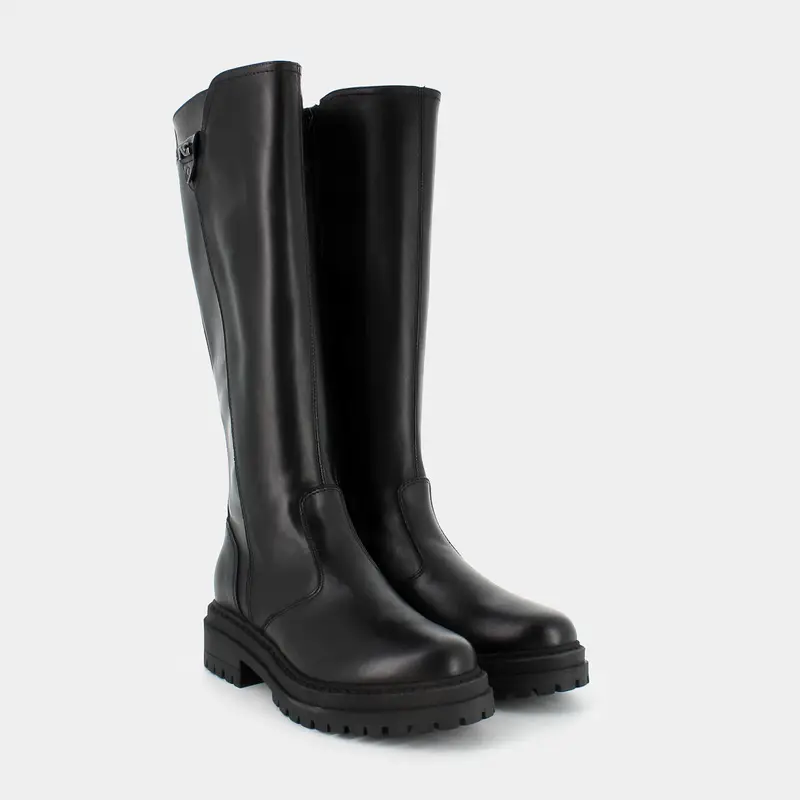 Stivali Nero Giardini da Donna, nero miniatura 2