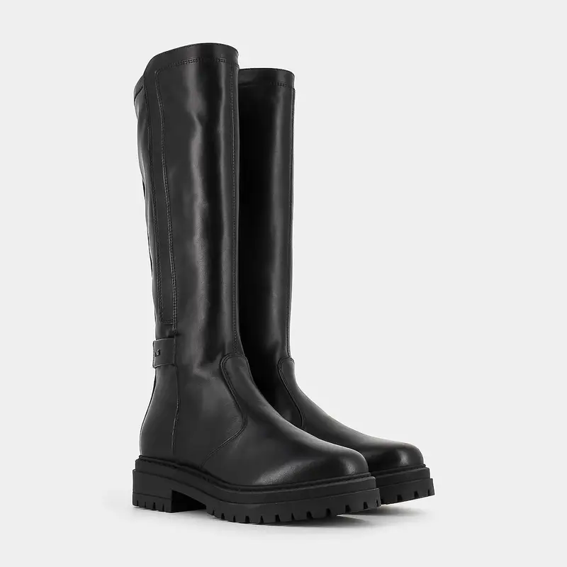 Stivali Nero Giardini da Donna, nero miniatura 2