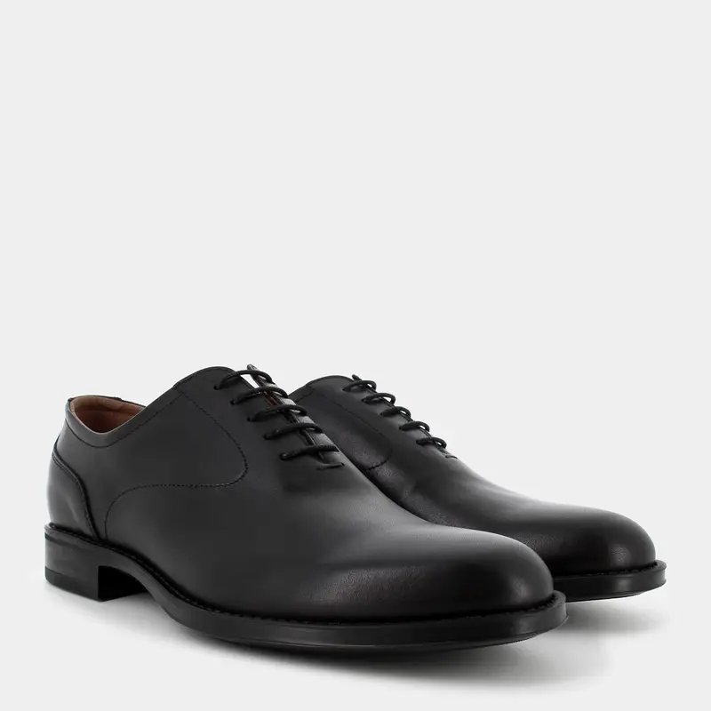 Stringate Nero Giardini da Uomo, nero miniatura 2