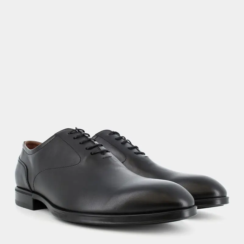 Stringate Nero Giardini da Uomo, nero miniatura 2