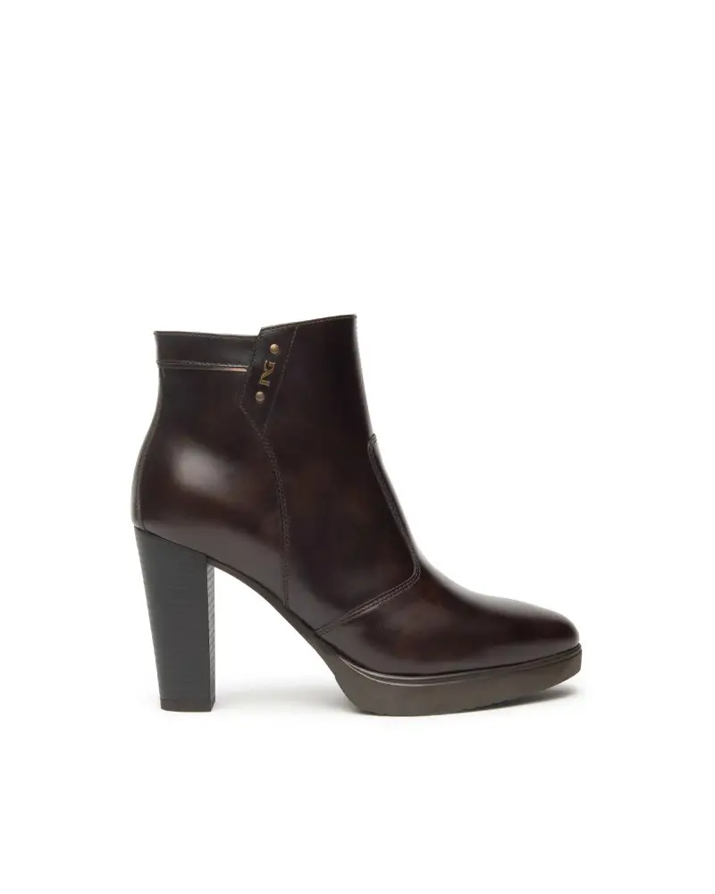 tronchetti donna in pelle col. t.moro i513811d300 MARRONE