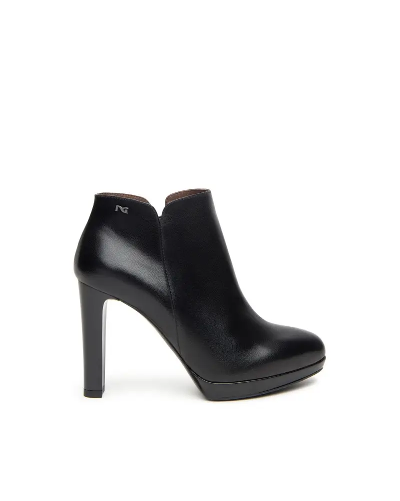 tronchetti donna in pelle nero i410980d100