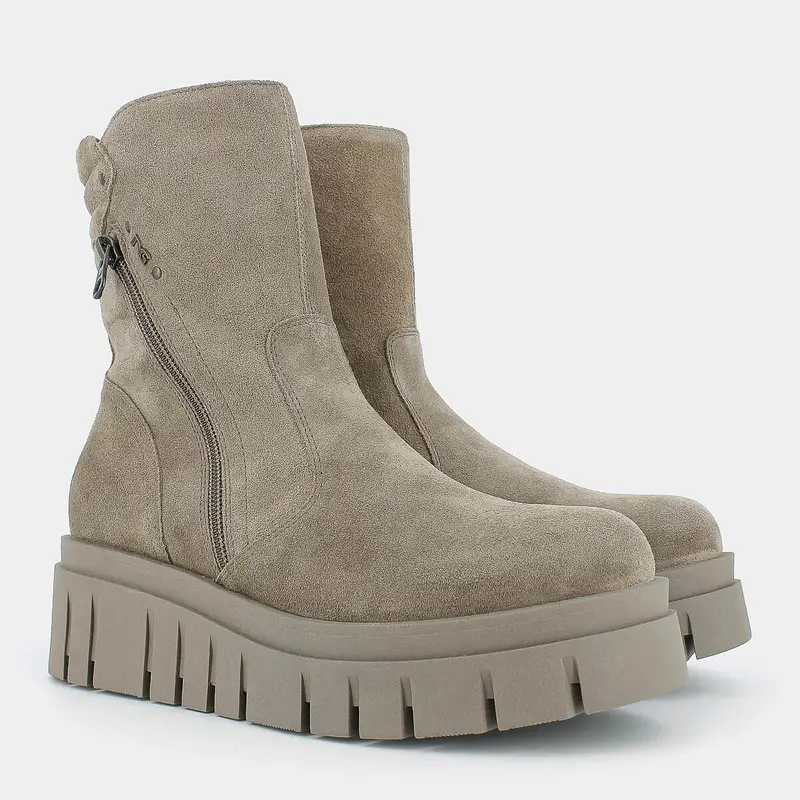 Tronchetti Nero Giardini da Donna, beige miniatura 2