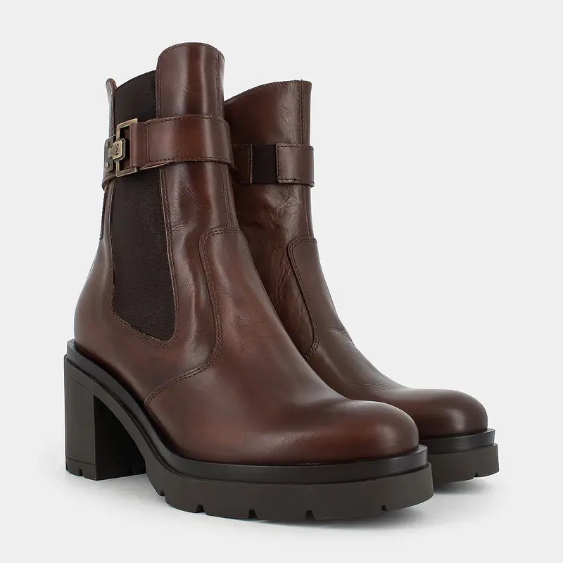 Tronchetti Nero Giardini da Donna, beige miniatura 2