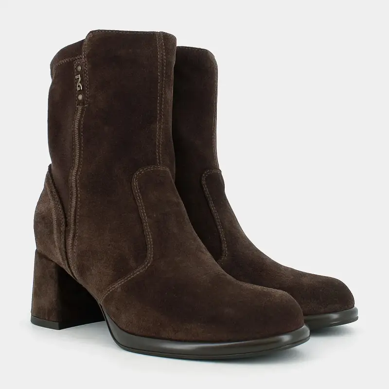 Tronchetti Nero Giardini da Donna, beige miniatura 2