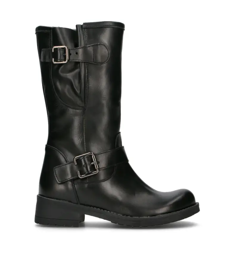 Tronchetto donna nero in pelle Vario