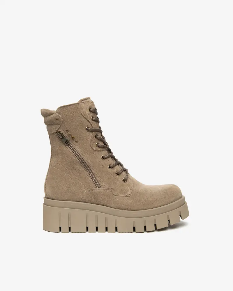 Anfibi Donna in Suede - Beige