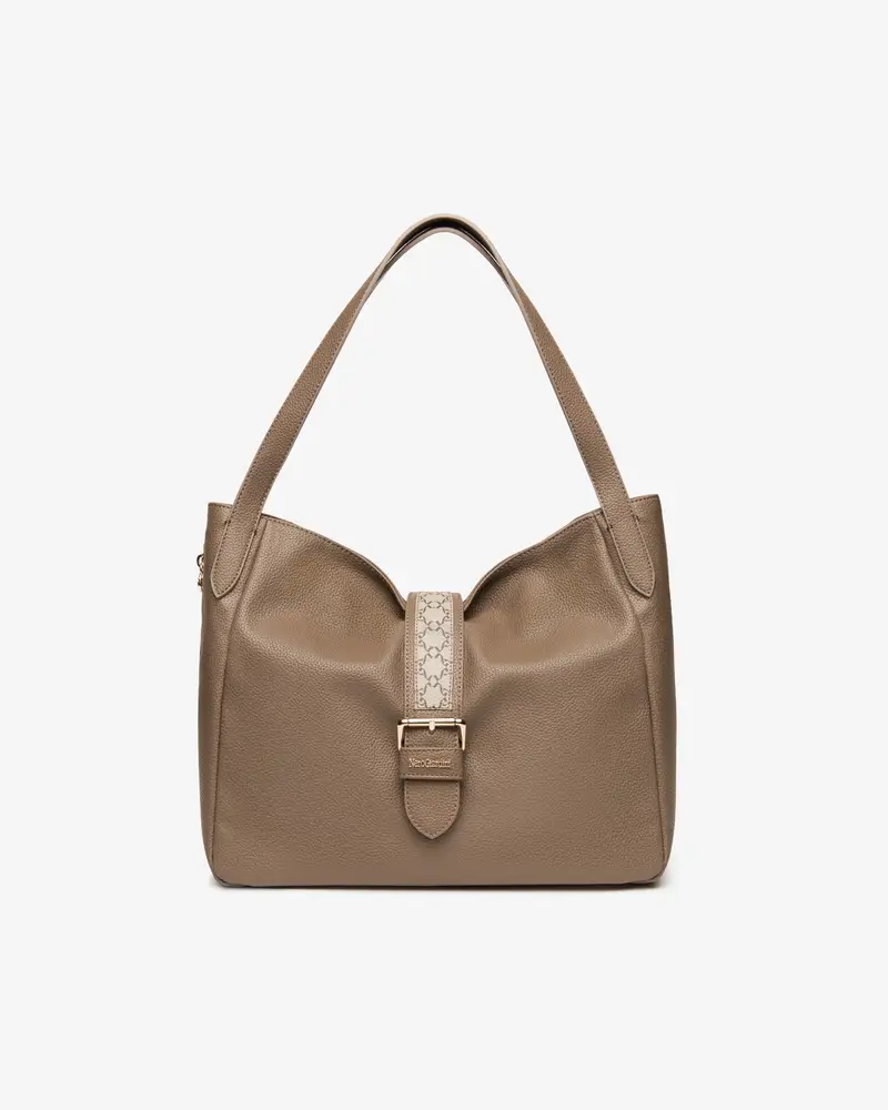 NeroGiardini Borsa hobo Donna Beige 4105116