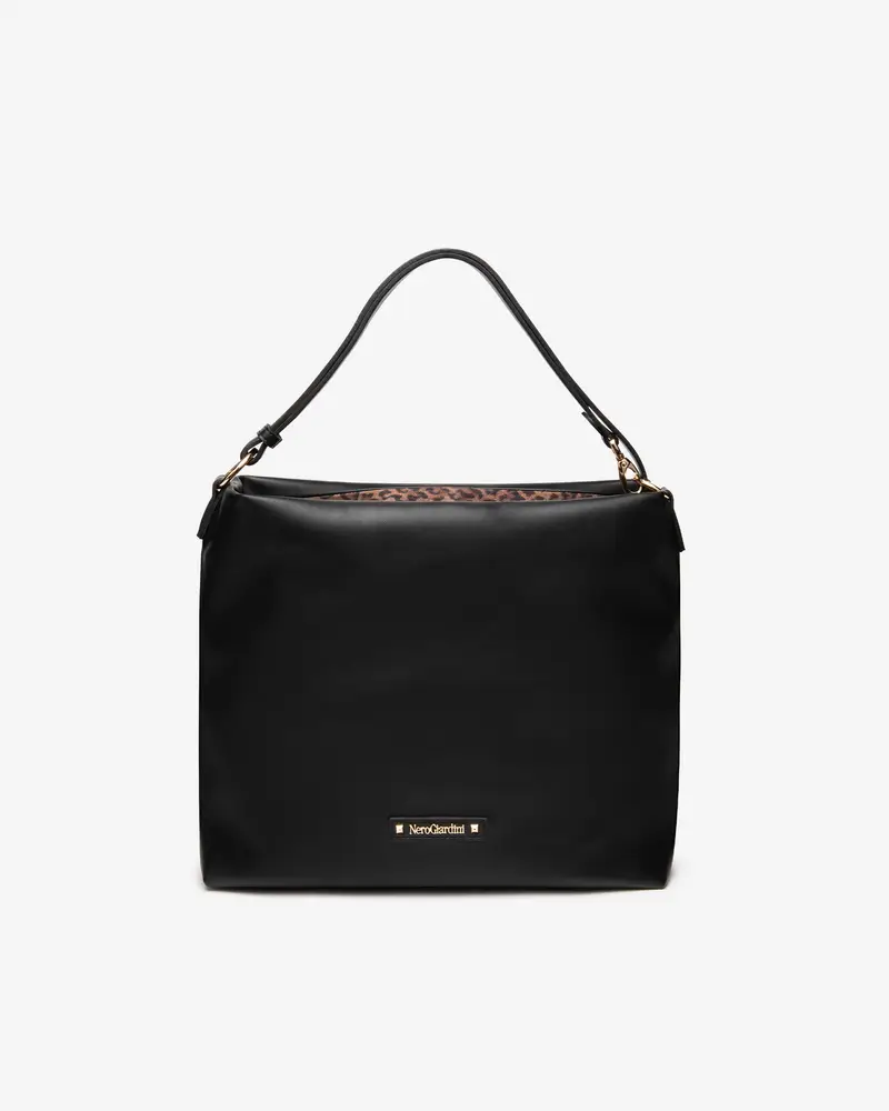 NeroGiardini Borsa hobo Donna Nero 4105091