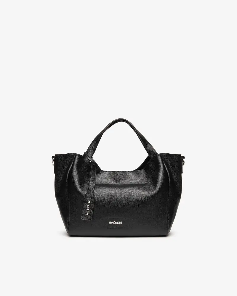NeroGiardini Borsa hobo Donna Nero 4105102