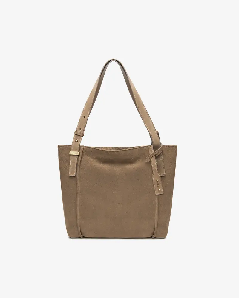 Borsa Tote da Donna in Pelle - Beige