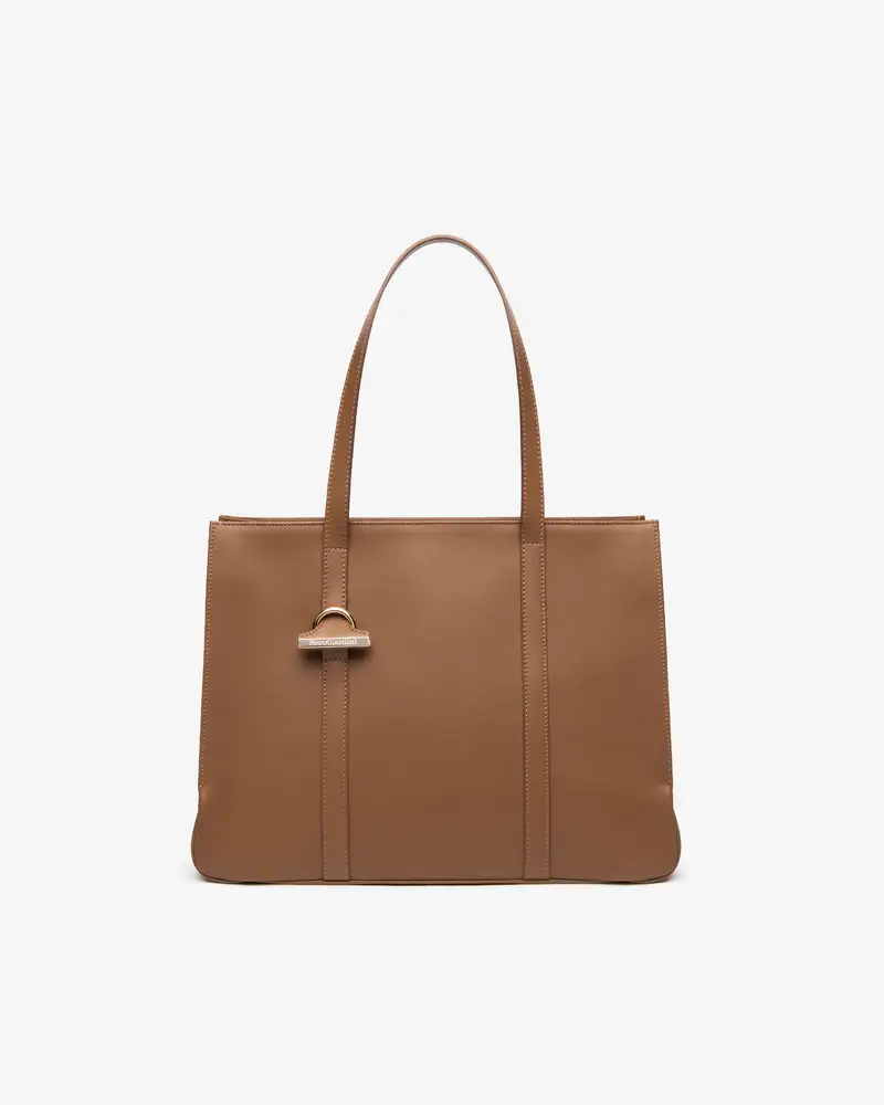 Borsa Tote da Donna in Pelle - Marrone