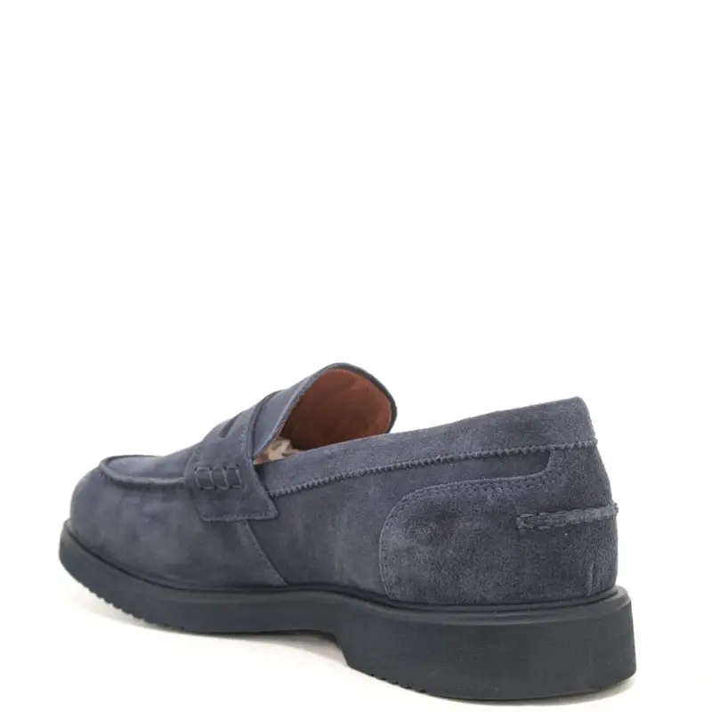 NeroGiardini Mocassini Uomo Blu 4277068 miniatura 3