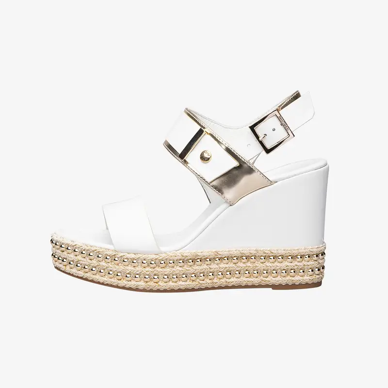 Outlet Sandali Donna in Pelle - Bianco