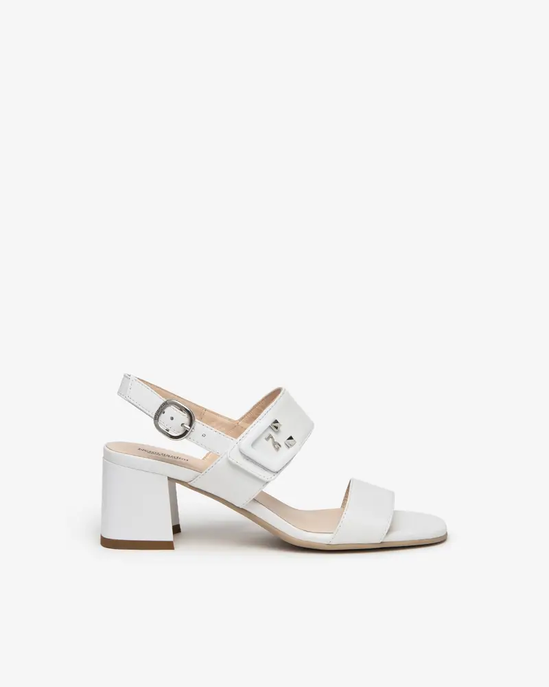 NeroGiardini Outlet Sandali Donna in Pelle - Bianco