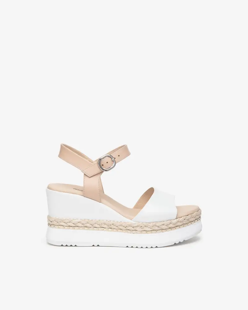 Outlet Sandali Donna in Pelle - Bianco